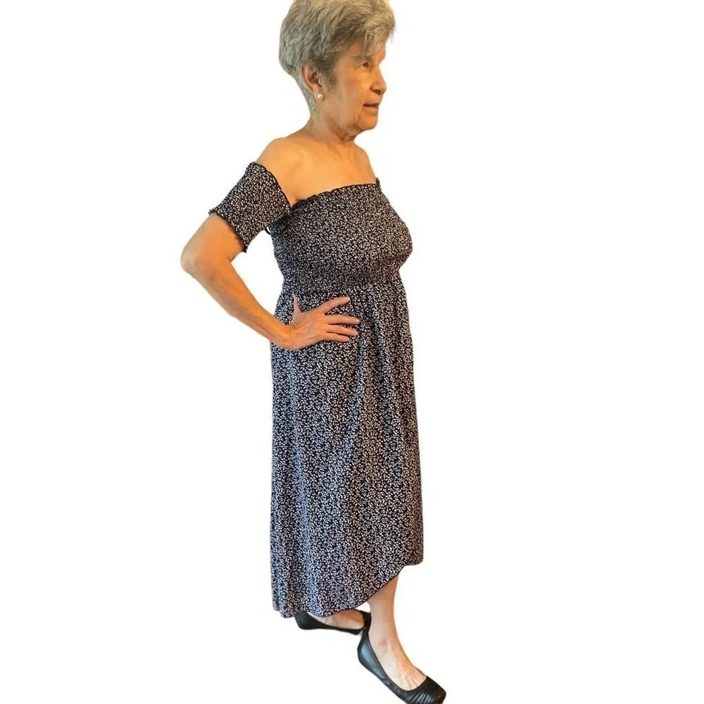 KARA and kate off the shoulder prairie dress - Picture 2 of 9